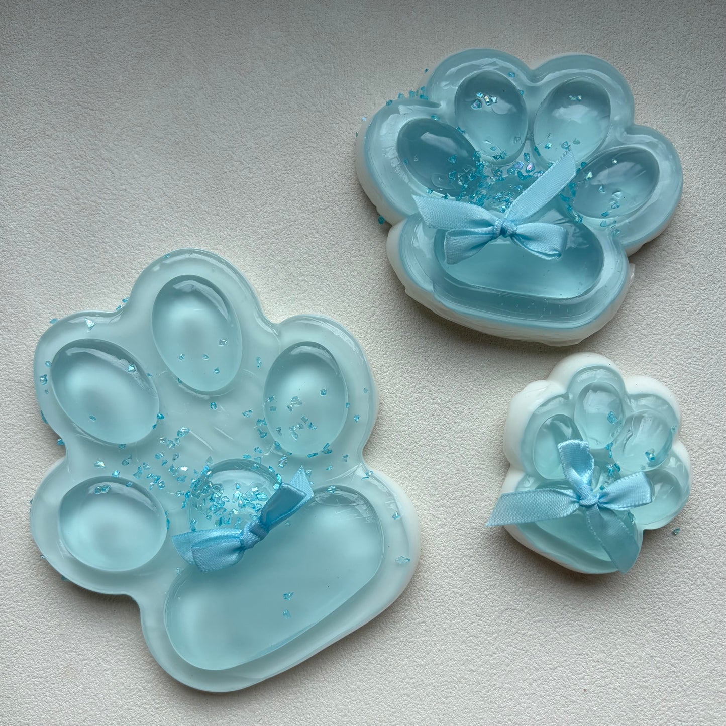 Blue Paw Squishy