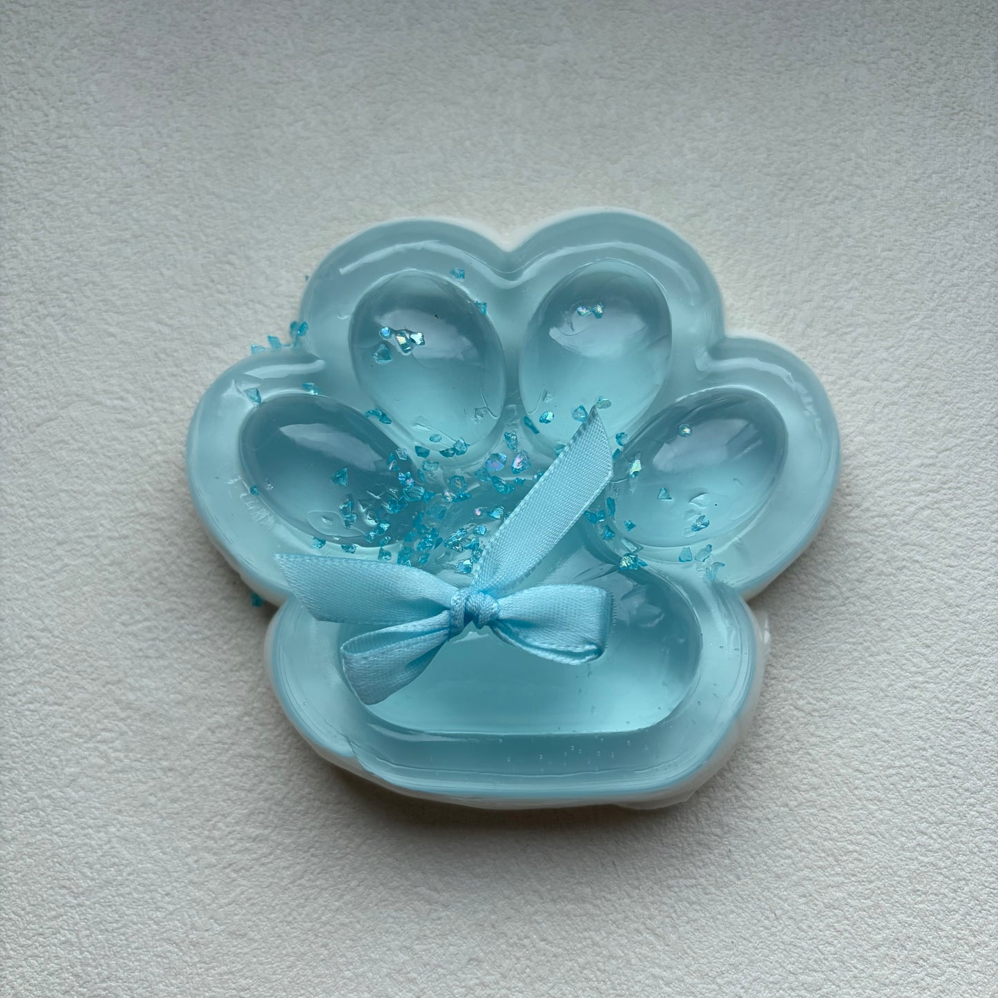 Blue Paw Squishy