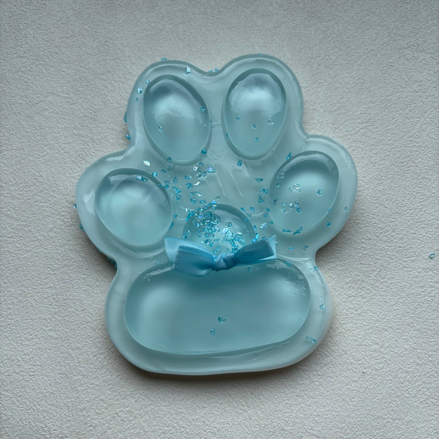 Blue Paw Squishy