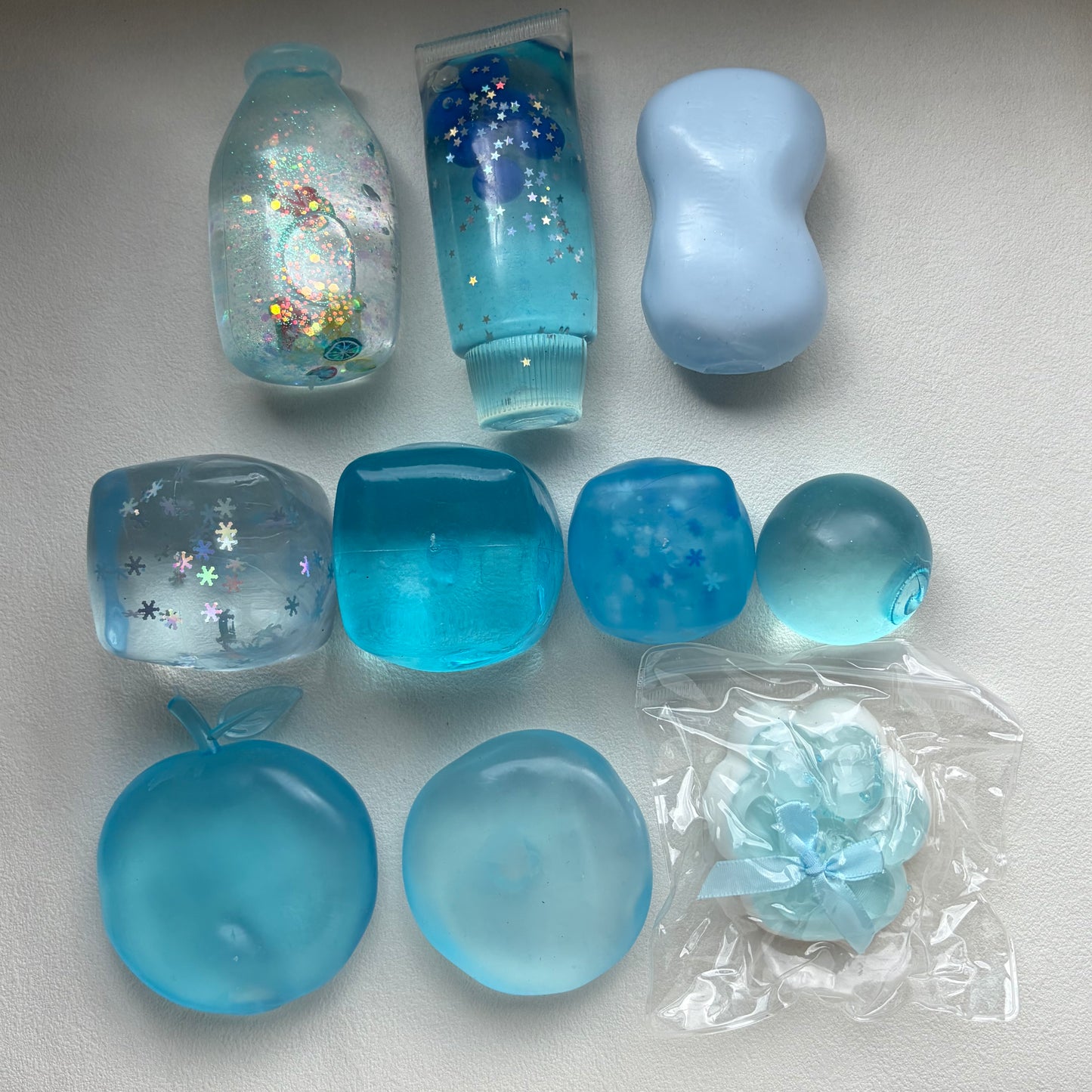 Ocean Blue Squishy Box